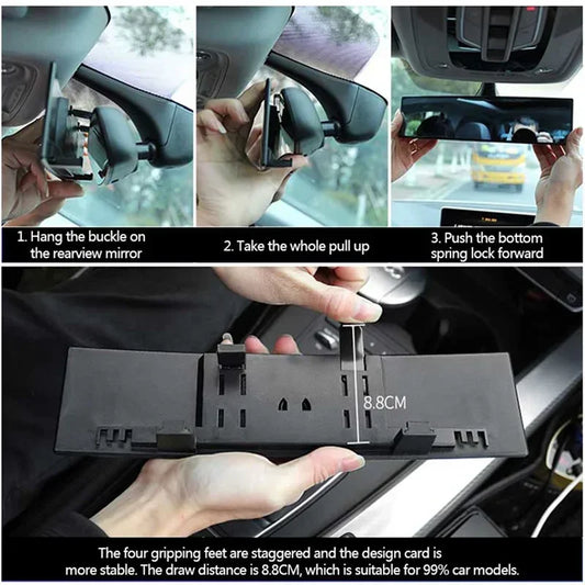 Easy Clip-On Rearview Mirror